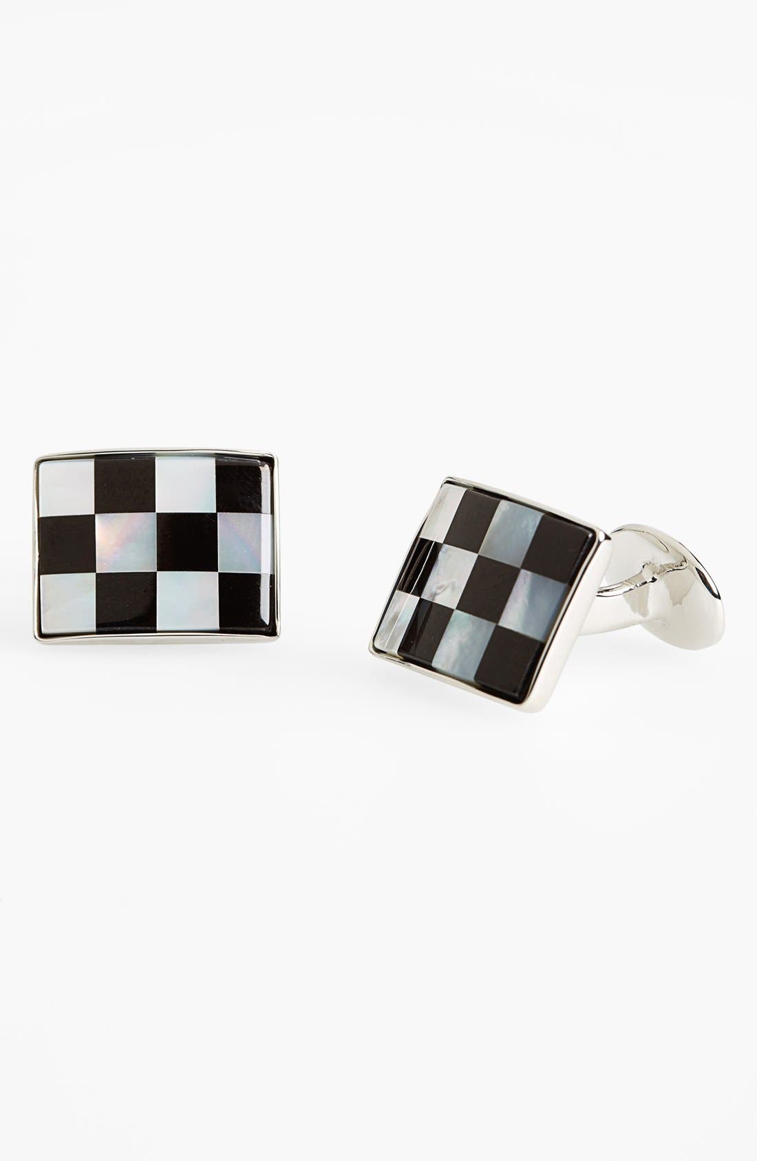 Onyx Art Cufflinks New Zealand Flag Onyx Art Cufflinks New Zealand Flag